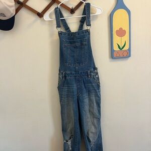 Blue Denim Overalls